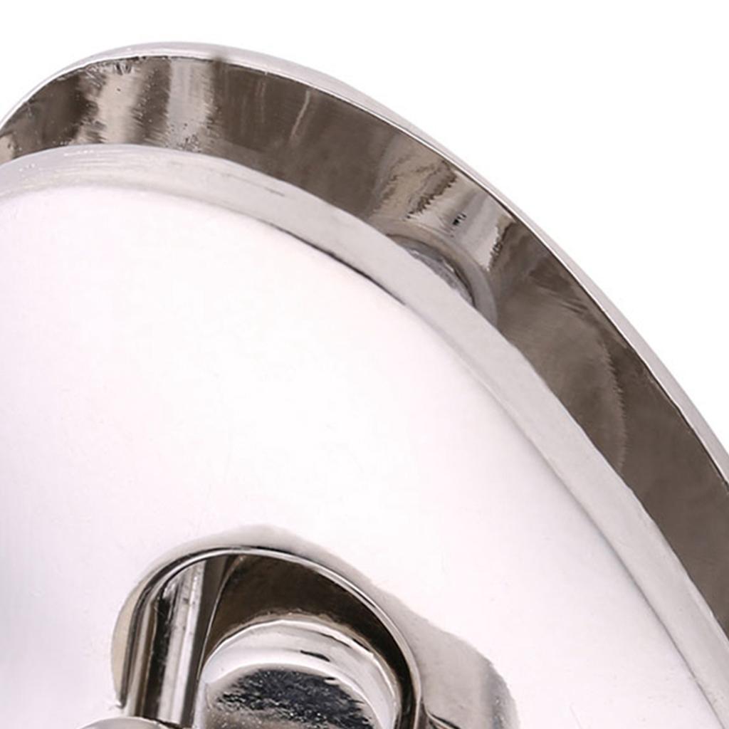 5sets Heart Shaped Metal Clasp Turn Lock Lock HardwareHandbag Bag Accessory (Silver)