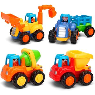 Monster Trucks - Rückziehfahrzeuge - Autospielzeug - Geschenke für Babys ab 12 Monaten