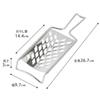 Shimomura Kihan Stainless Grater Made Japan Dishwasher Safe Sharp Edges Crisp Texture Uniform Finish Daikon Vegetable Cutter Kitchen Tool Tsubame