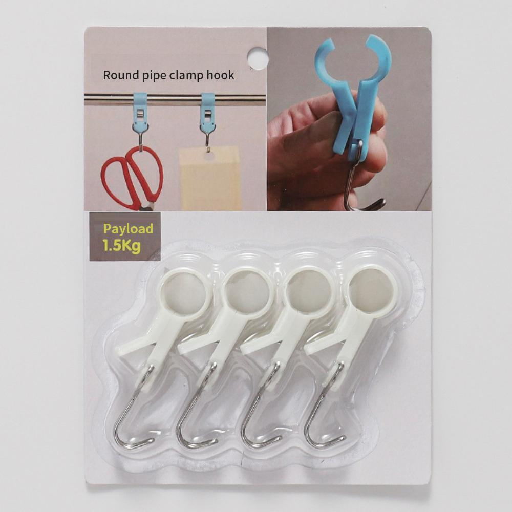 

Зажим портативный и удобный для домашнего хранения, зажим для кухни, прищепка для одежды, крючок для полотенец из нержавеющей стали, зажим для кухни, крючок S