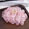 Cloud Fragrant New Bubble Head Clip With Large Bow Grip, High Quality Vintage Hairpin