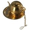 Durable Stainless Steel Kitchen Gadget Herbal Spice Filter Tea Strainer Diffuser Tea Infuser