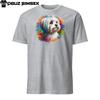 Colorful Maltese Dog Unisex T-Shirt Mens Womens Tees Top | Vibrant Design Tee | Short Sleeve Comfort