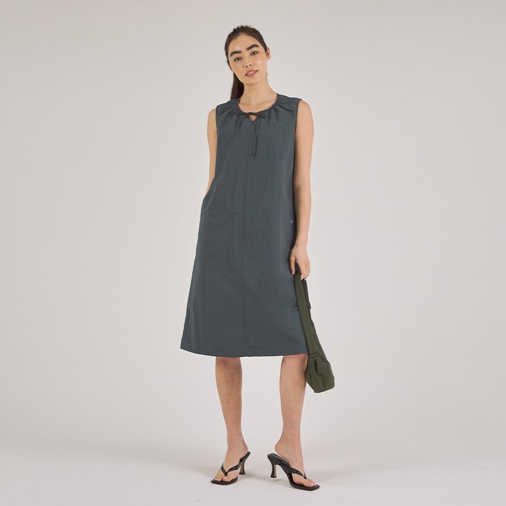 Andar Ribbon Sleeveless Dress