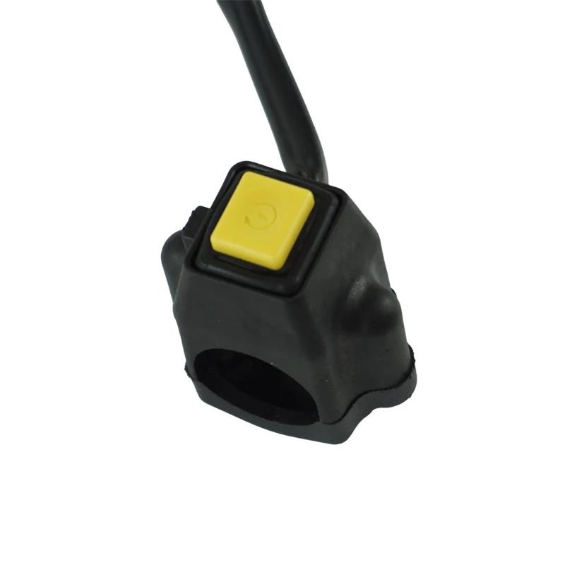 7/8" Motorcycle Power Ignition Start Switch Button With Square cannula Connector For Yamaha Honda Motorbike ATV Dit Bike