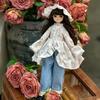 30cm Articulated Doll And Clothes Poseable Doll with Movable Joints Soft