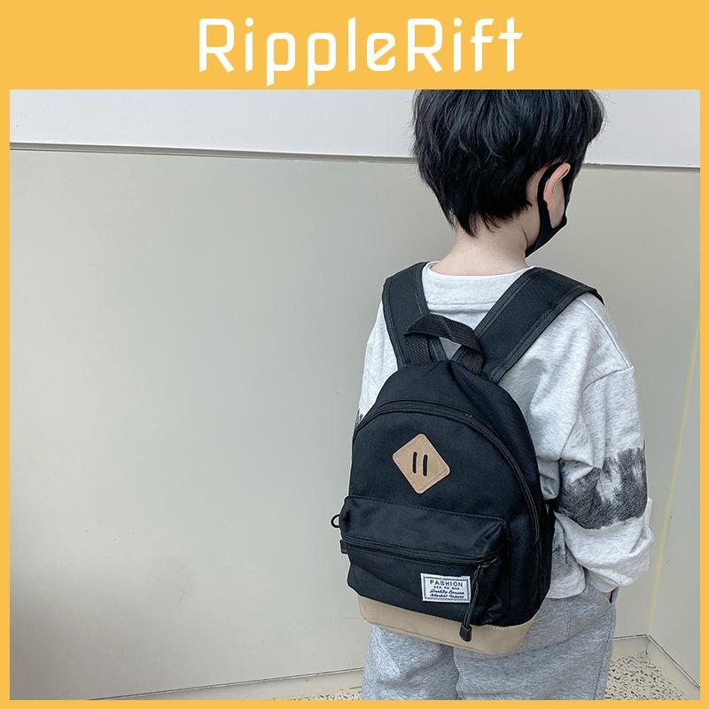 Backpack Unisex Canvas For Preschool Outings Schoolbag Fashion Gift Lightweight