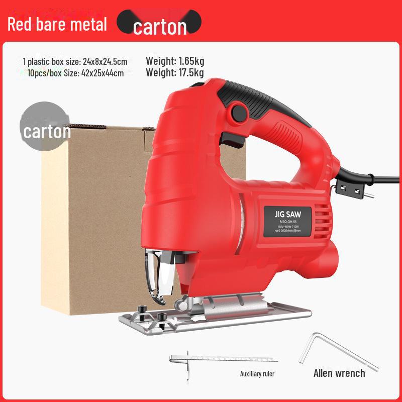 Electric Curve Saw: Portable Multi-Function Woodworking Tool for Manual or Powered Cutting