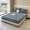 Coprimaterasso in Velluto Lenzuolo con Angoli per l'Inverno Caldo Fondo in Peluche Protettore Termico per Letto con Tasca Profonda Elastico su Tutto Morbido