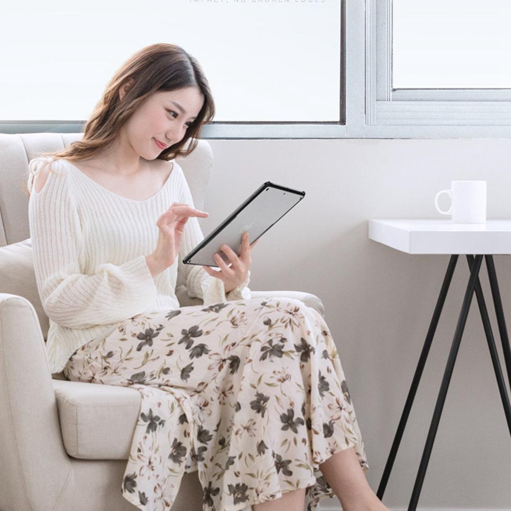 

XUNDD For iPad 10.2 (2021)/(2019)/(2020) Protective Case Anti-Drop Tablet Cover TPU Acrylic Transparent Shockproof Case A