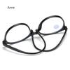 Diopters +1+1.5+2+2.5+3+3.5+4 Women Men Round Reading Glasses Fashion Ultra-light Anti Blue Light Presbyopia Eyeglasses