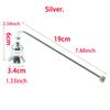 1pc Candle Snuffer Bell shape iron Vintage Candle Wick Extinguisher put out flame Home Gold Silver Candle Put Out Tool