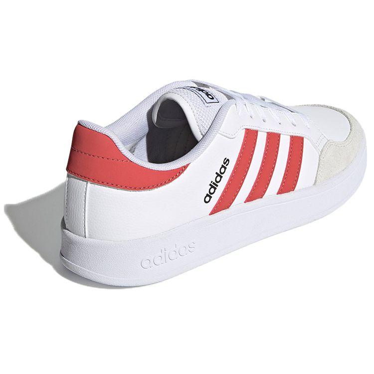 Adidas Neo Low-Top Skate Shoes Unisex Sneakers White Red FZ1838