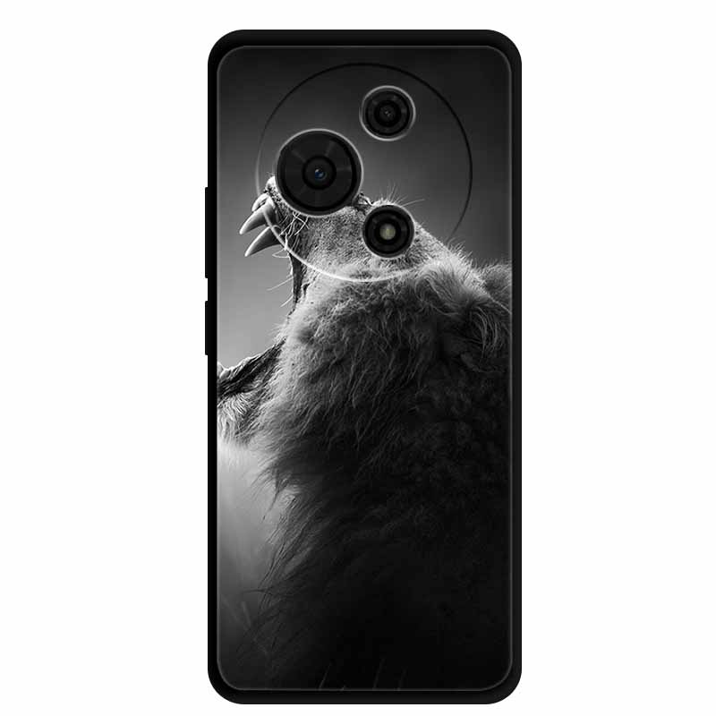 For TCL 605 Case 6.7” Cartoon Animal Shockproof Silicone Soft TPU Funda For TCL 605 Back Cover Protective Nubia Coque Military