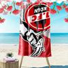 1. FC Köln Players Print Beach Towel, Large Soft Quick Dry Towel for Beach Camping Swimming