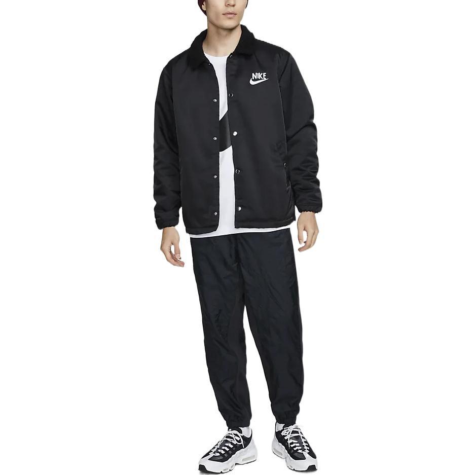 Nike Jackets Men's Black Lapel Moderate Other DQ4192-010