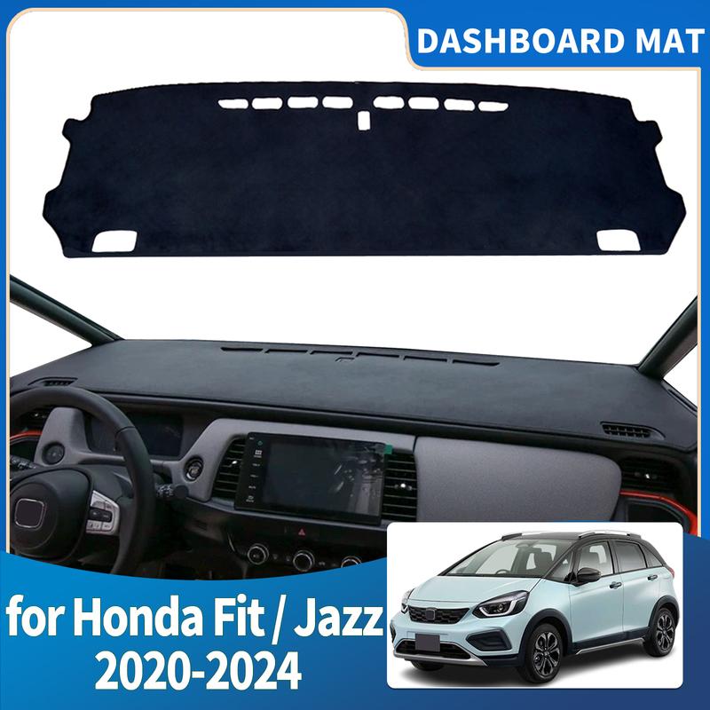 Fit for Honda Fit Jazz 2024 Dashmat Dashboard Cover Pad Protective Carpet Car Accessories DashMat Sunshade