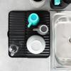 Dish Drying Mat Kitchen Rack Drainer Pots and Cups