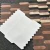 4pcs/lot Mosaic Wall Tile Peel And Stick Self Adhesive Waterproof Aluminum Composite Lozenge Kitchen Bath Tile Backsplash