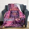 Vintage Celebration Blanket Personalized Name Soft Warm And Versatile For Sofa Bed Office And Travel Machine Washable Comfortable In All Seasons Best
