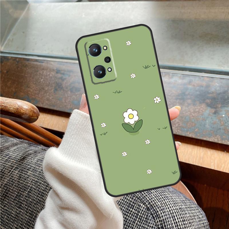 green aesthetic Case For Realme 15 Pro GT7 GT6 11 12 13 14 Pro Plus C55 C51 C53 C35 C33 C61 C65 C67 C71 C75
