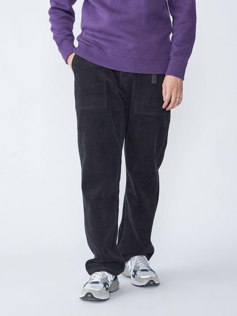 Versand Gramicci Herren Maßgefertigte Stückgefärbte Cordhose, Schwarz, Größe XL (113100626)