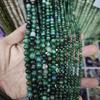 Natural Green Mica Round Beads 4-10mm for DIY Bracelet Jewelry Making