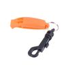 2Pcs Emergency Whistle Safety Survival Whistle Signaling Whistle With Hook For Outdoor Camping Hiking