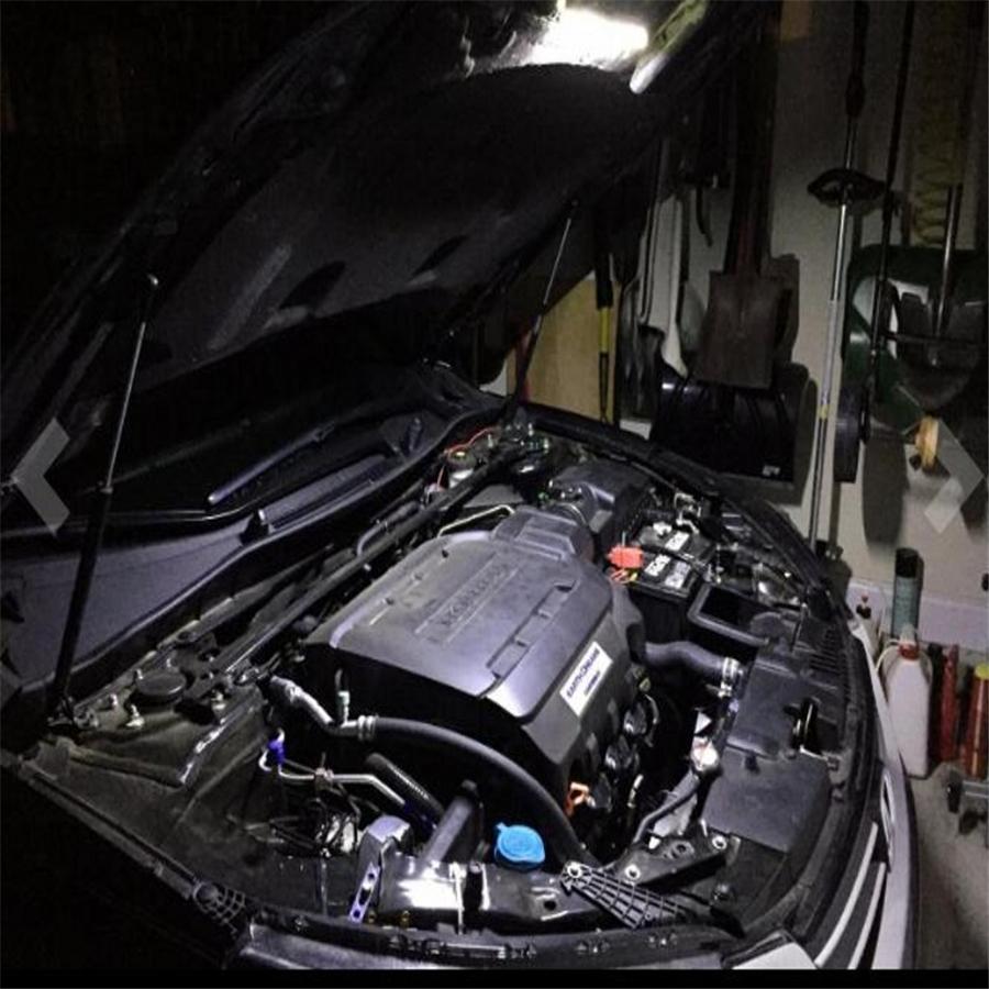 12V Car Pickup Hood Engine Bay Under Hood Automatic 5050 LED Light  Strip Lamp