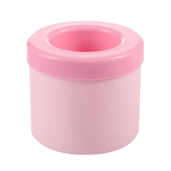 

Силиконовая форма для кубиков льда, легко извлекаемая, гибкая, для приготовления 40 кубиков льда для коктейлей со льдом и виски розовый