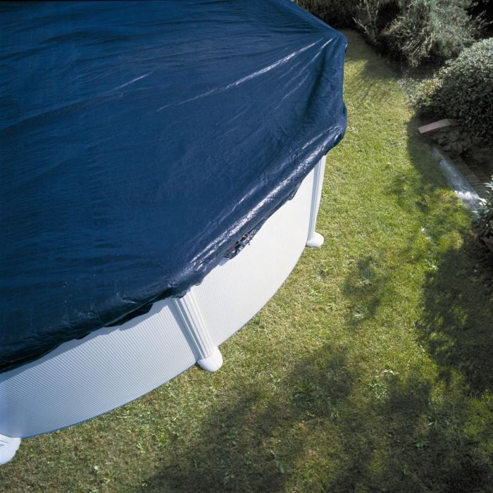 Bâche hiver piscine gre - 810x470 ou 710x475 cm - 100gr/m² - protection contre les impuretés