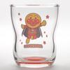 Otsuka Glass Anpanman Good Kids Glasses, Easy-to-Hold Juice Cups (2 Pieces, 130ml), Children's Tableware Set, Anpanman & Baikinman Goods, Transparent,