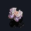 Women's Ellen Clip Hairpin (Purple) Cubic Decoration Point Pin