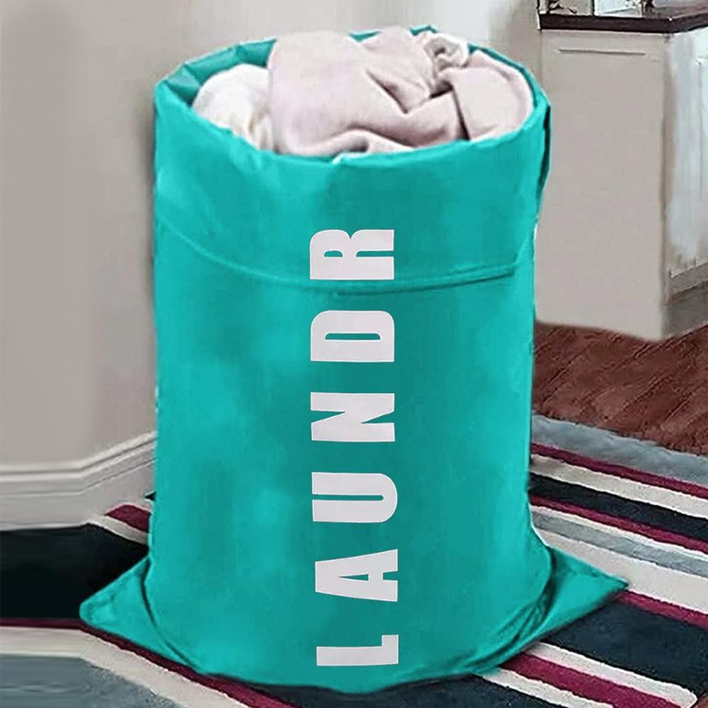 XL Travel Laundry Bag Wash Me Dirty Clothes Organizer Large Enough to Hold 4 Loads of Laundry Wash Drawstring Bag