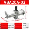 vba20a-03, 304 stainless steel