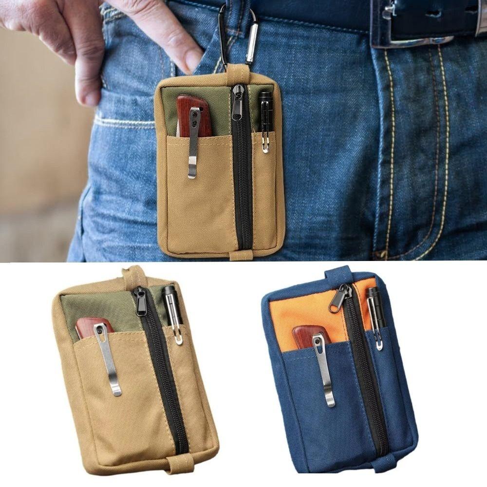 Wallet Coin Purse Mini EDC Pouch Credit Card Wallet Tool Storage Bag EDC Tool Bag  Camping Hiking