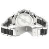 Salvatore Marra Men's Chronograph Watch SM23105-SSWHBK (Silver/White/Black)
