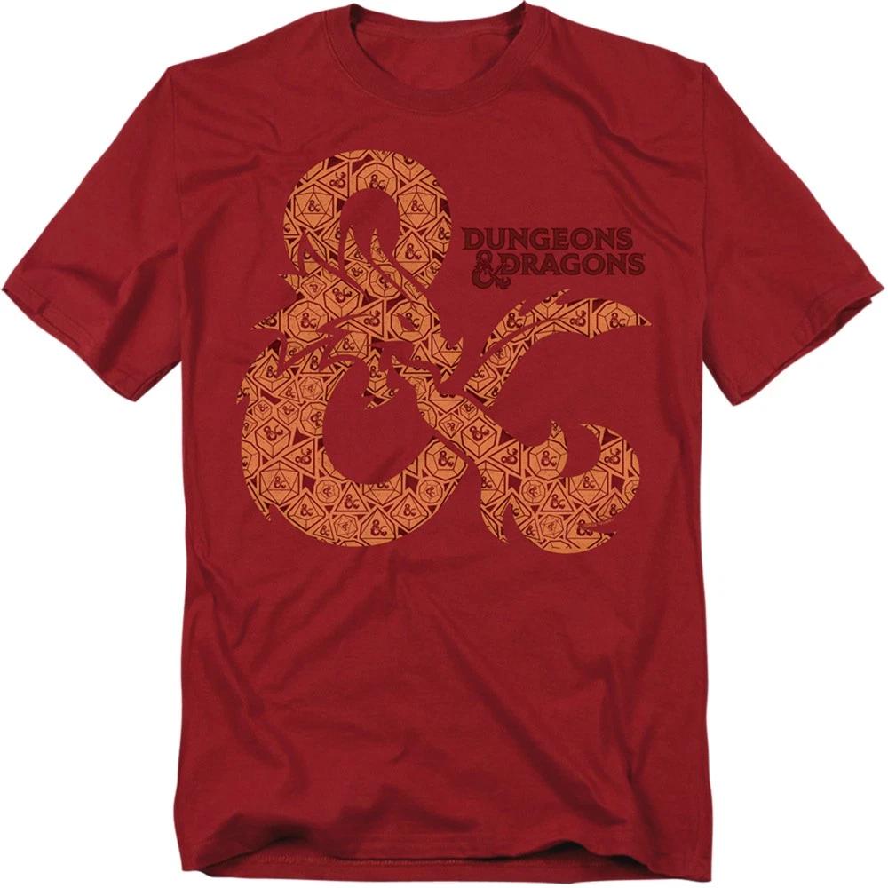 Hasbro - Dungeons And Dragons - Dicey Ampersand - Unisex Children s T-shirt - Red 130