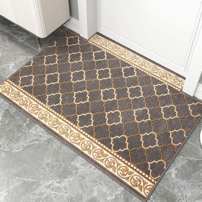 Luxurious Jacquard Welcome Mat - Thick