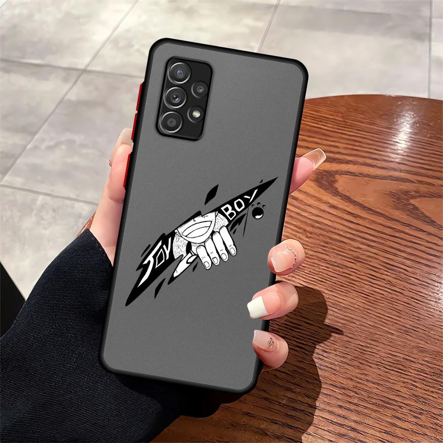 Case for Samsung Galaxy A53 A52S A72 A56 A55 A73 A33 A14 A23 A16 A15 A17 A52 A34 A36 A54 A35 Phone Cover Cartoon One Piece