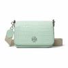 Thea Logo Flap Design Crossbody Bag Women Bags Green 153465-315