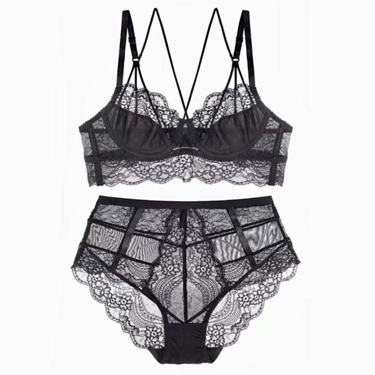 French Lace Ultra-Thin Push-Up Bra Set - Sexy, Comfortable, and Breathable (Women's)