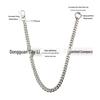 Trendy Japanese-Korean Punk Hip Hop Waist Chain for Men & Women - Metal Chain Accessory