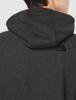 The North Face Color Heathered Sweat Hoodie NT12297 Size L Men's - Black,