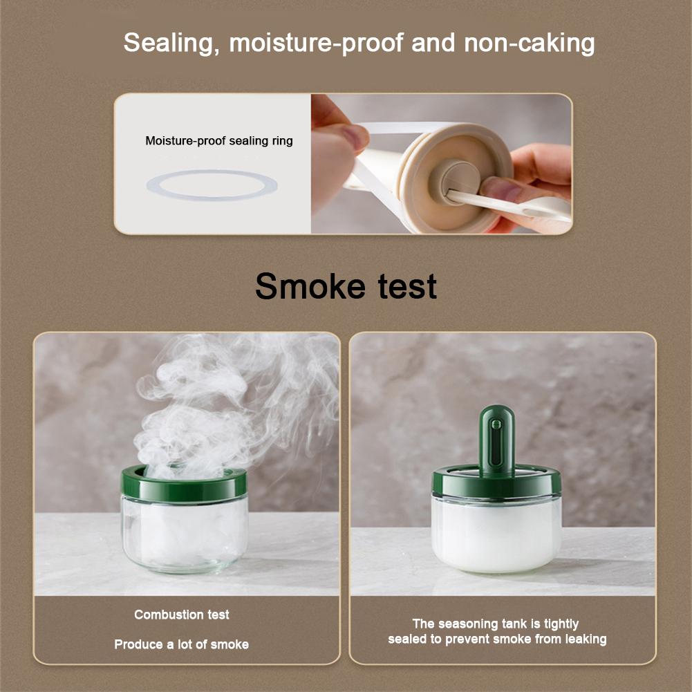 Telescopic Spice Seasoning Bottle Household Kitchen Seasoning Box Leak-proof Salt Storage Box