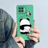 For OPPO Reno4 Lite Reno4 F Phone Case Reno 4 Lite 4F Cover Soft Silicone Cartoon Funda Lovely Panda Flower Printed Coque Casing