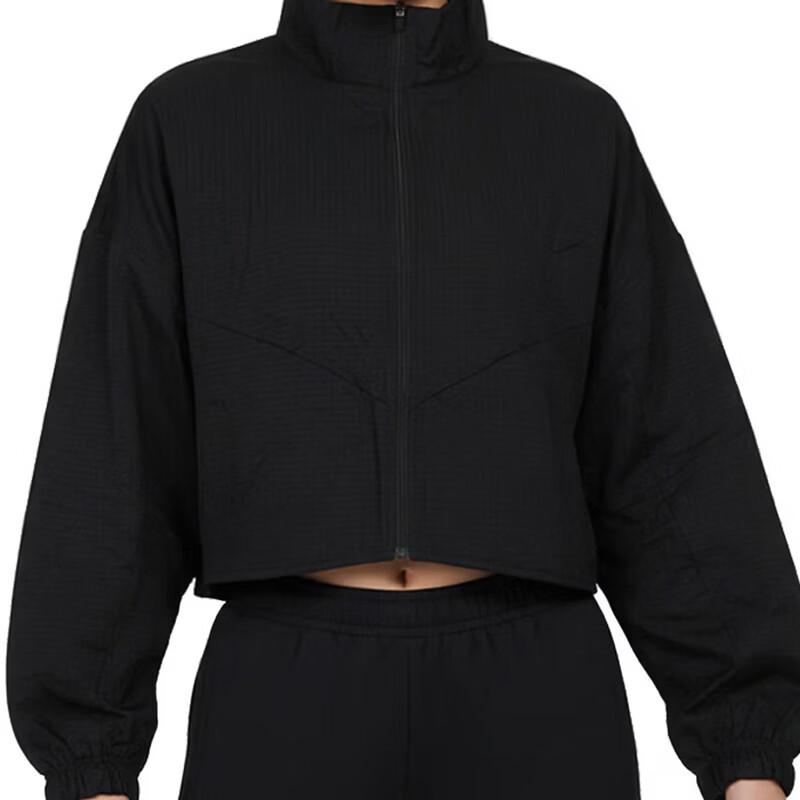 Nike Women's Lightweight Breathable Stand-Collar Woven Windbreaker Jacket