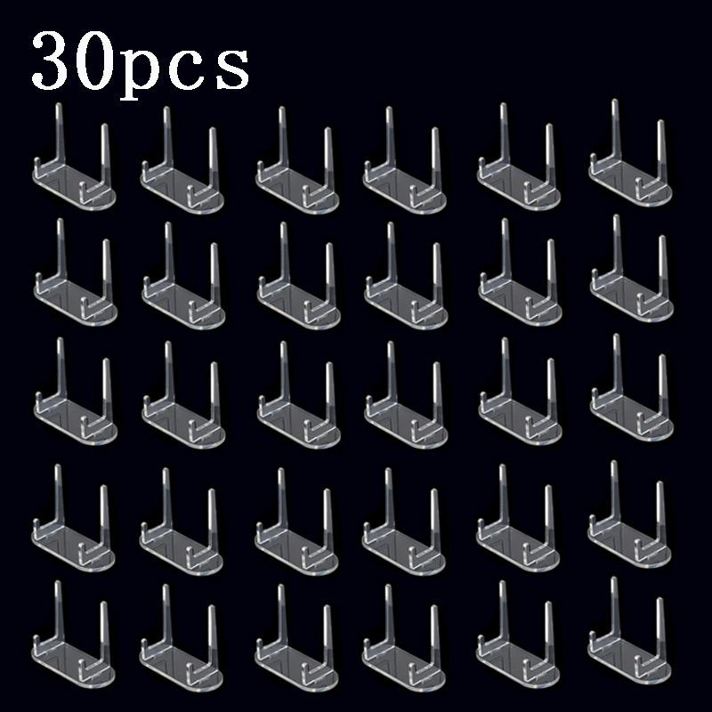 Acrylic Display Stand Badge Pins Storage Holder Photocard Holder Desktop Ornament Photo Frame Photo Card Display Holder