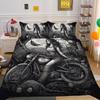 Beauty Skull Printed Duvet Cover Double Size Microfiber Teen Cool Fashion High Quality Home Textiles