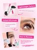 SHEGLAM Lash Writer Up & Out Mascara - Volume & Length, Feather Comb Brush, Waterproof, Smudge-Resistant, Peptide Formula, Cruelty-Free